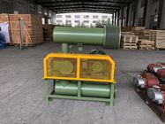Χυτοσίδηρο 4kw 3 Lobe ρίζες αναπνευστήρα με στρατό πράσινο χρώμα, μακρά ζωή