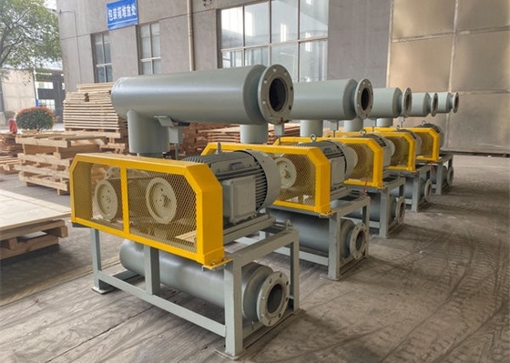 10-80Kpa PRM1500-2200 DN50 Τρεις λοβούς ρίζες αναπνευστήρα για την επεξεργασία του νερού