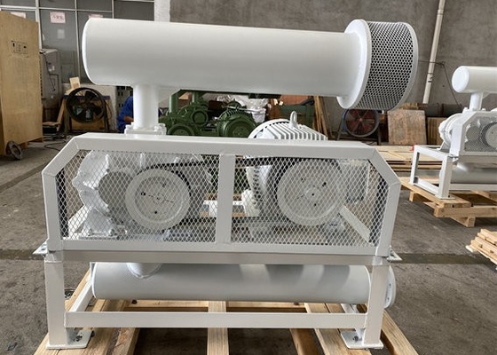 10-80Kpa PRM1500-2200 DN50 Τρεις λοβούς ρίζες αναπνευστήρα για την επεξεργασία του νερού