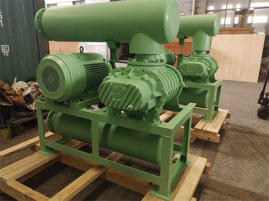 37kw 1450rpm 0,5 Bar 30m3/Min 6" Καθαρισμός λυμάτων Αέρας ψύξη ρίζες τύπου αναπνευστήρα