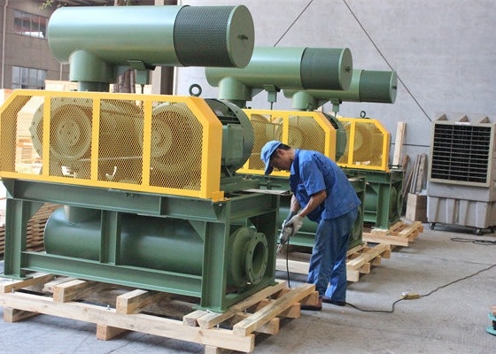 10" 80kpa 71.52m3/Min 132kw Χυτοσίδηρο Τρεις Λόβες ρίζες φουσκωτή