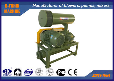4.89-17.86m3/Min 100mm Port dia. περιστρεφόμενος 10KPA - 50 KPA Tri Lobe Roots Blower Αξιόπιστος αερατήρας