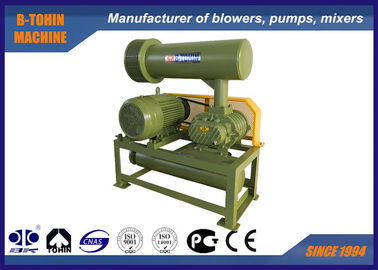 4.89-17.86m3/Min 100mm Port dia. περιστρεφόμενος 10KPA - 50 KPA Tri Lobe Roots Blower Αξιόπιστος αερατήρας