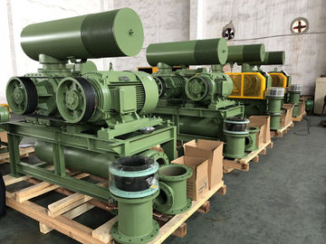 DN200 Τρία λοβό ρίζες αναπνευστήρα 30-132KW 80KPA ψύξη αέρα περιστροφική αναπνευστήρα