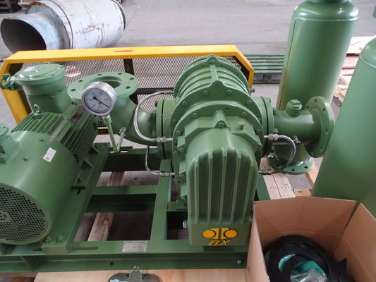 1500 στροφές ανά λεπτό 10Kpa 2,67m3/min Θεραπεία θερμότητας Ράθινο αναπνευστήρα με ανοξείδωτο χάλυβα