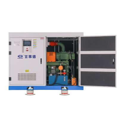 DN200 Screw Blower with 17.5-31.7 m3/min Capacity and 18.5-55 kW Motor Power for Wastewater Treatment Aeration