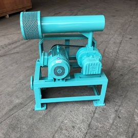 10KPA - 80KPA Πίεση Τρεις λοβών ρίζες Blower DN40 ψύξη αέρα, κάθετη εγκατάσταση