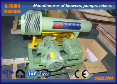 10KPA - 80KPA Πίεση Τρεις λοβών ρίζες Blower DN40 ψύξη αέρα, κάθετη εγκατάσταση
