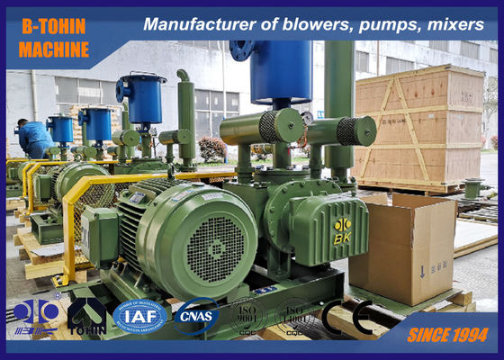 DN125 5» κενή αντλία ριζών 12.37m3/min 22KW -65KPA