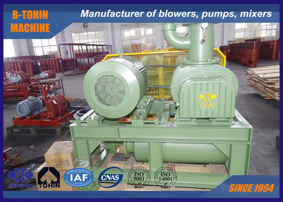 8" αρνητική πίεση αέρα 41.09m3/min -70KPA 75KW Root Blower αντλία