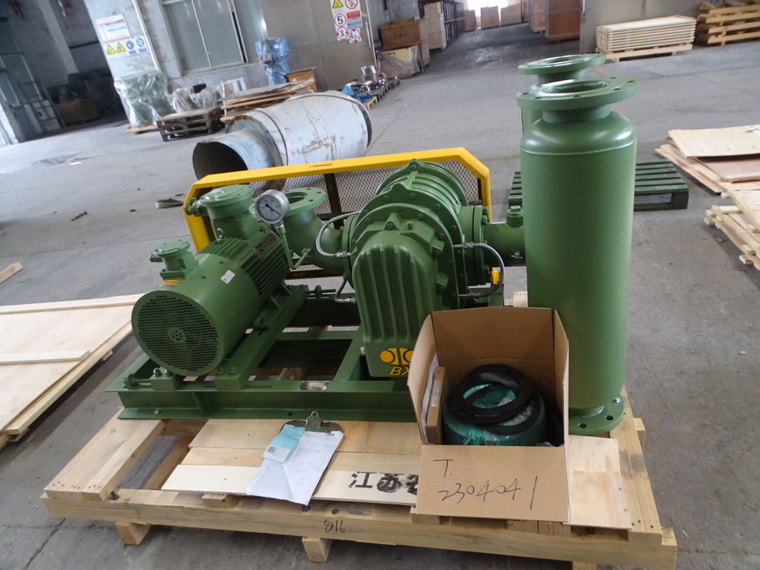 1500 στροφές ανά λεπτό 10Kpa 2,67m3/min Θεραπεία θερμότητας Ράθινο αναπνευστήρα με ανοξείδωτο χάλυβα