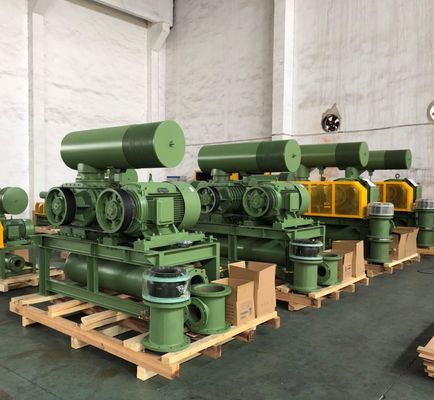 55kw Σιδηρούν BKW6005 Τρεις λοβές ρίζες αναπνευστήρα για αερισμό λυμάτων